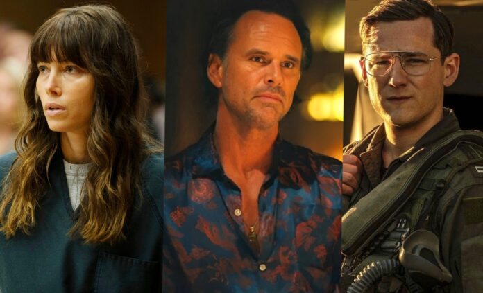 Batso, Walton Goggins, Lewis Pullman, Jessica Biel