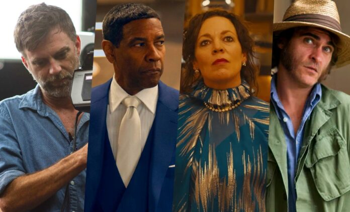 Paul Thomas Anderson, Denzel Washington, Olivia Colman, Joaquin Phoenix, One Battle After Another