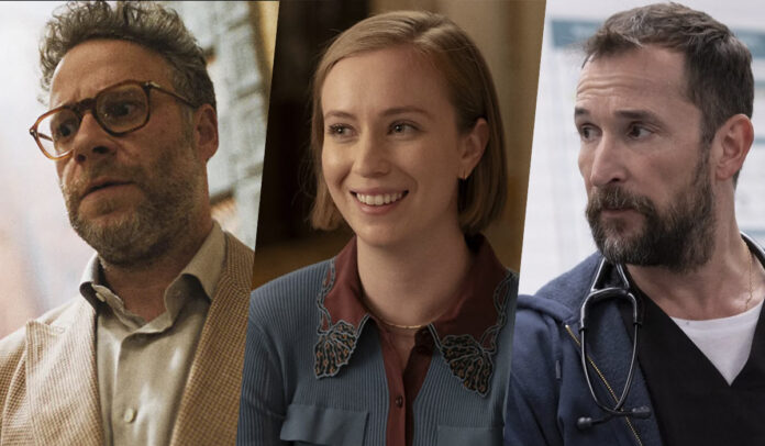 Emmys 2025, Seth Rogen, Hannah Einbinder, Noah Wyle