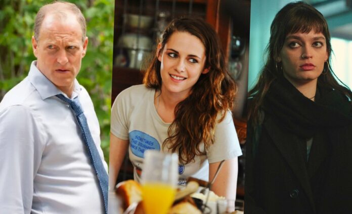 Full Phil, Kristen Stewart, Woody Harrelson, Emma Mackey, Quentin Dupieux