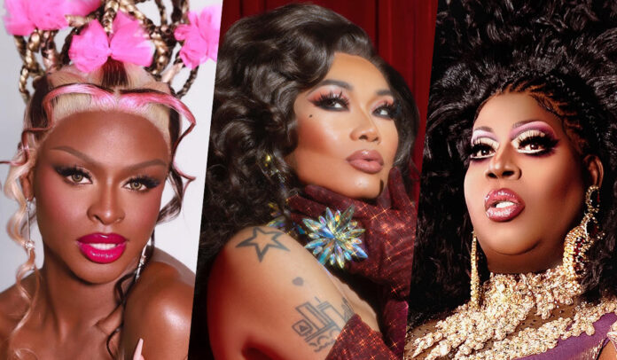 Symone, Jujubee, Latrice Royale