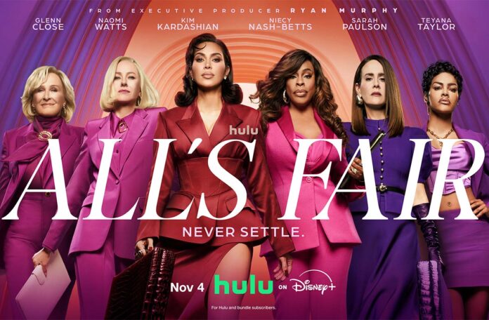 ‘All’s Fair’ Trailer: Kim Kardashian, Naomi Watts, & Sarah Paulson Lead Ryan Murphy’s Sharp & Scandalous Legal Drama