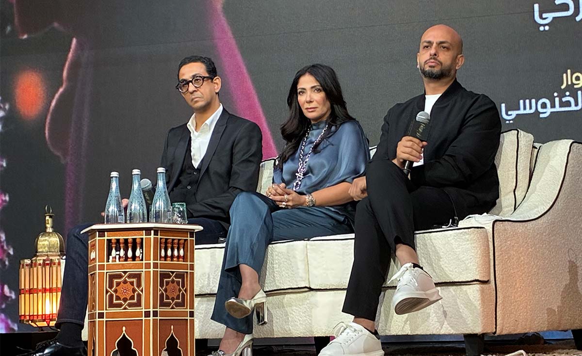 Mona Zaki Embodies Egypt's Legendary Diva As Tilda Swinton Makes Surprise Marrakech Return