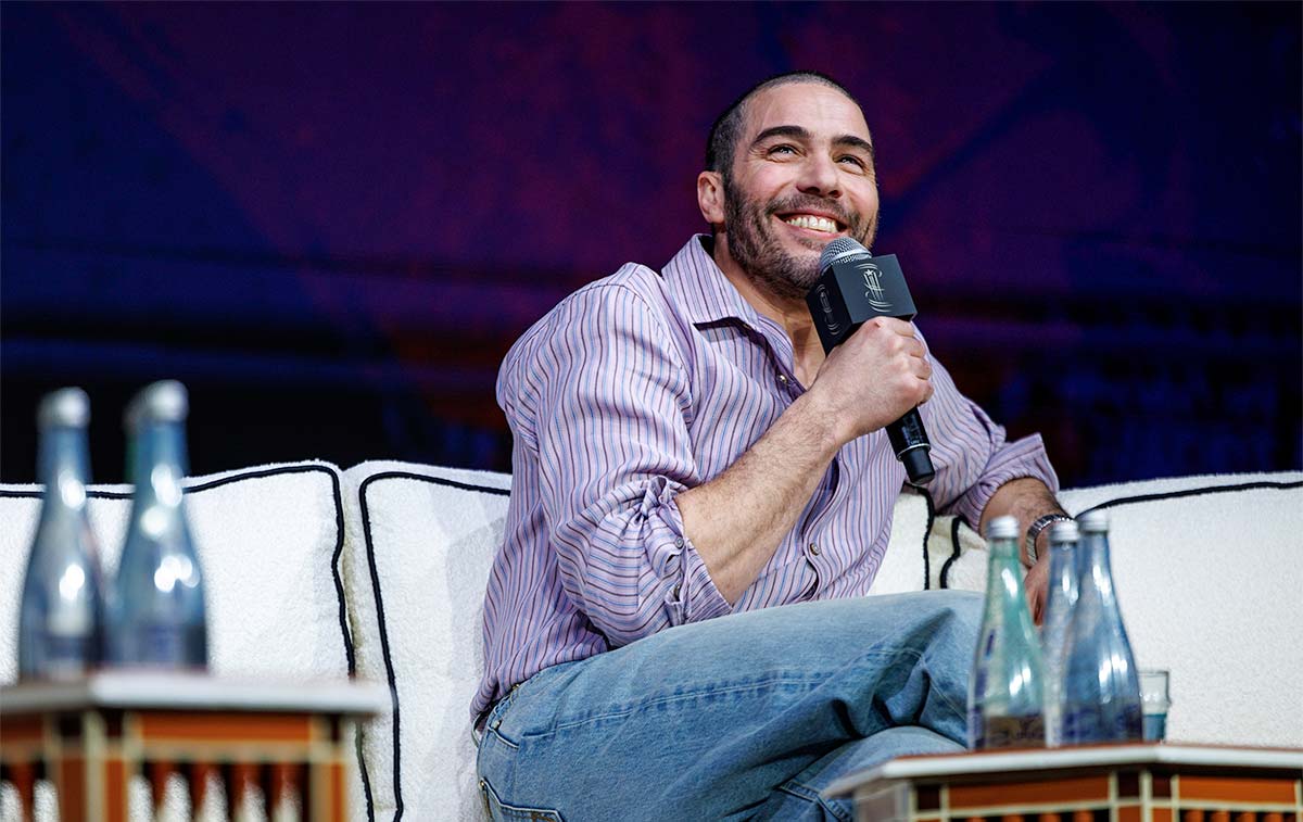 From Aznavour to Addiction: Tahar Rahim on Transformation, AI, & The Cost Of Authenticity [Marrakech]