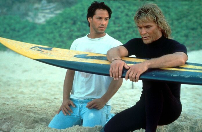 Point Break, James Cameron, Kathryn Bigelow, Keanu Reeves, Patrick Swayze