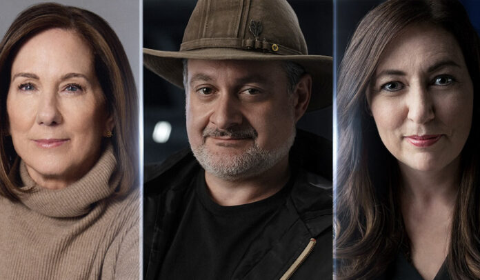 Kathleen Kennedy, Dave Filoni, Lynwen Brennan