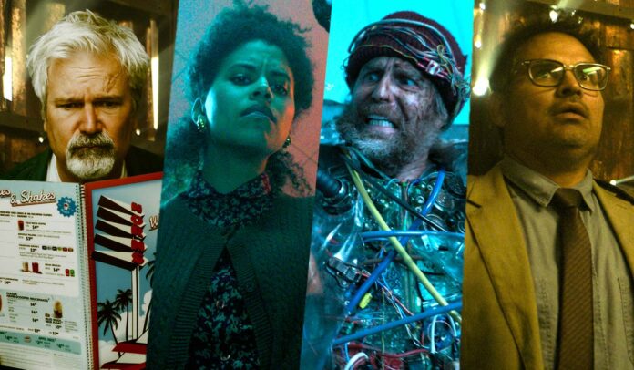 ‘Good Luck, Have Fun, Don’t Die’: Gore Verbinski, Sam Rockwell, Zazie Beetz & Michael Peña On Wild Monologues, Genre Anarchy, & Marvel Returns [The Discourse Podcast]