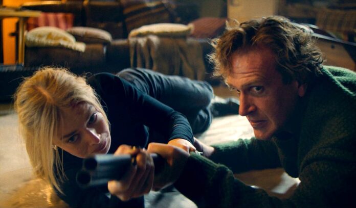 ‘Over Your Dead Body’ Trailer: Jason Segel & Samara Weaving Try To Kill Their Marriage—And Each Other—In Jorma Taccone’s Bloody Action-Comedy