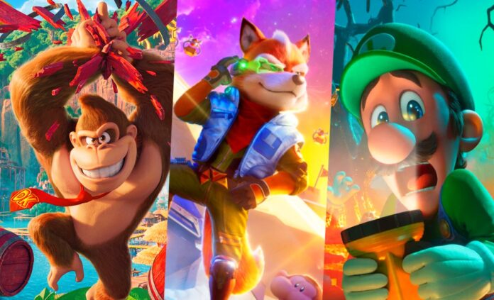 Super Mario, Nintendo, Donkey Kong, Star Fox, Illumination