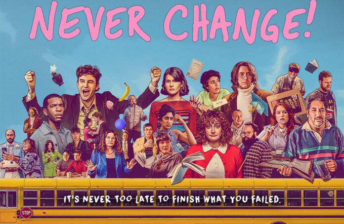 ‘Never Change!’ Trailer: John Reynolds, Sofia Black-D’Elia & More Are Forced Back To High School In Hulu Comedy