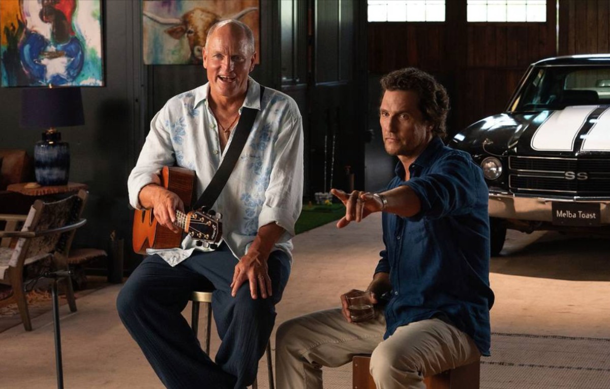 ‘Brothers' First Look: Matthew McConaughey & Woody Harrelson Star In Apple TV's Meta Comedy This September