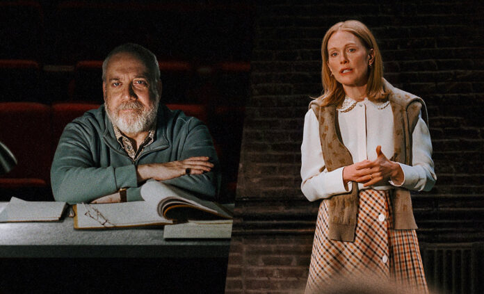 ‘The Debut’ First Look: Julianne Moore & Paul Giamatti Star In Jesse Eisenberg’s A24 Community Theater Comedy