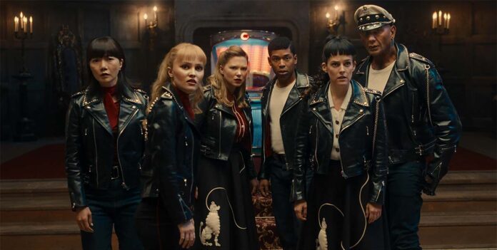 ‘Alpha Gang’ First Look: Cate Blanchett, Riley Keough & Dave Bautista Play Aliens Developing Human Feelings