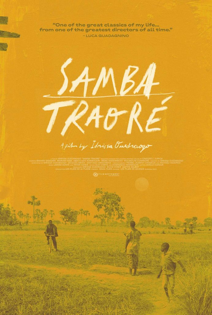 railer + Poster for 4K Restoration of SAMBA TRAORE, 