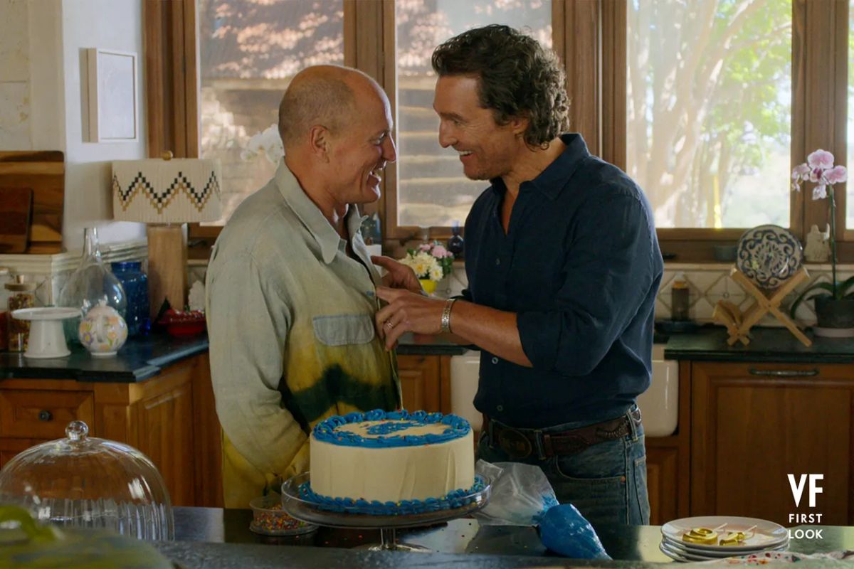 ‘Brothers' First Look: Woody Harrelson & Matthew McConaughey Reunite For New Apple TV Comedy Series
